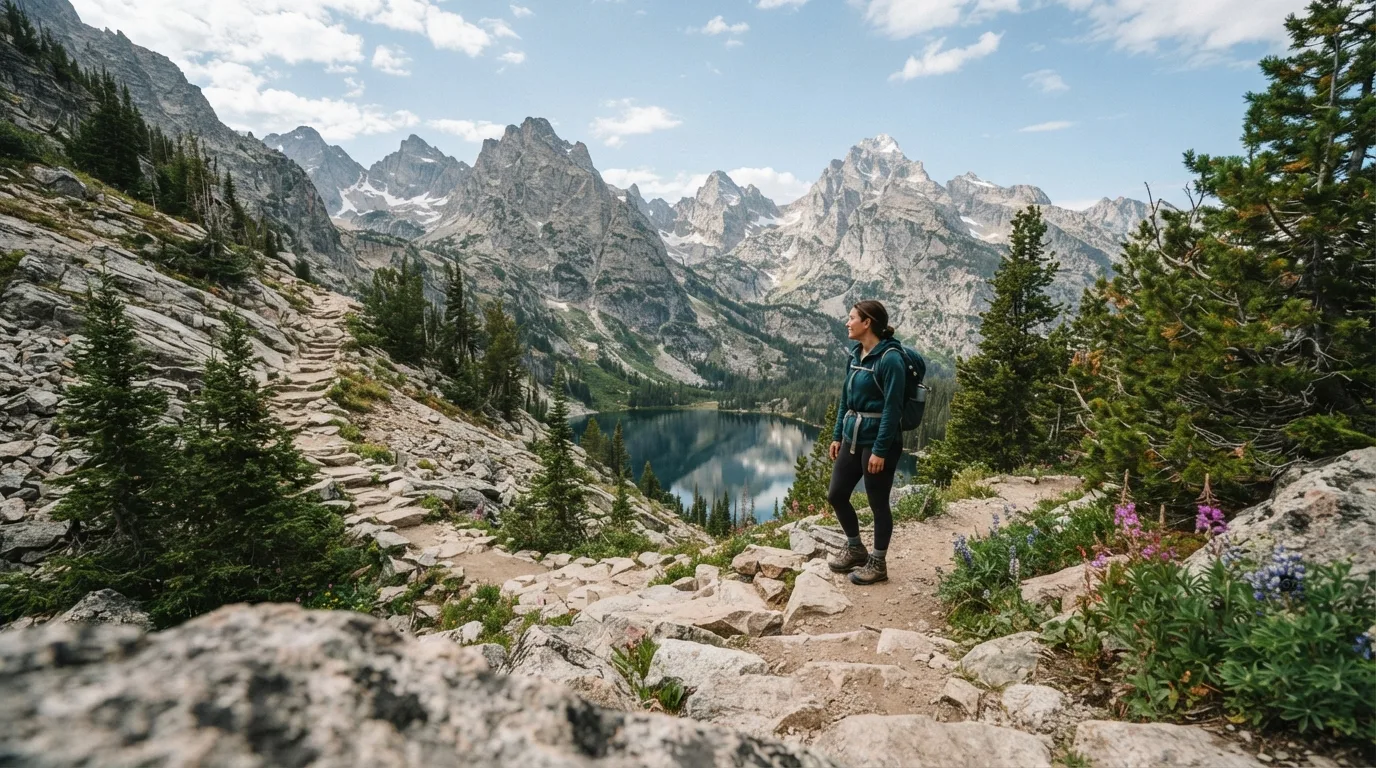Amphitheater Lake Trail hiking trail image