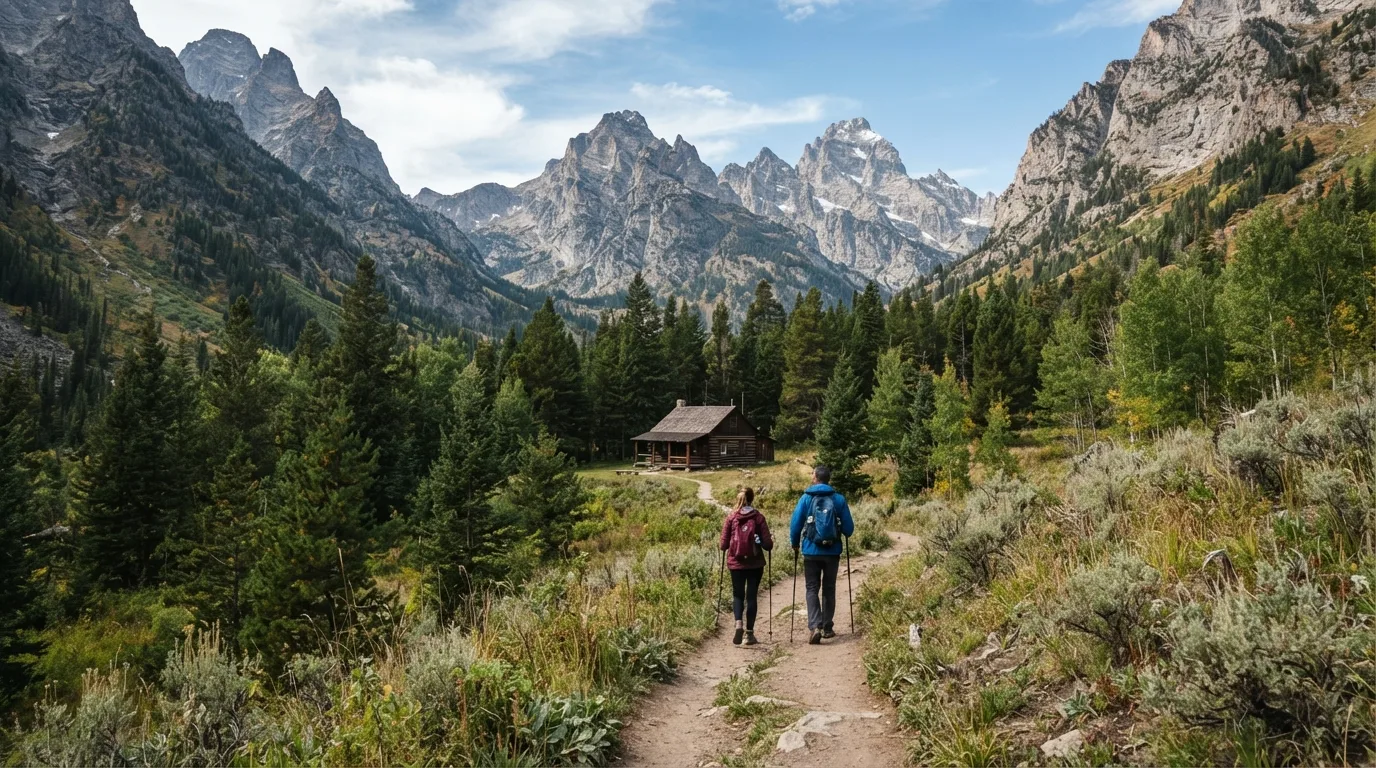 Death Canyon to Patrol Cabin hiking trail image