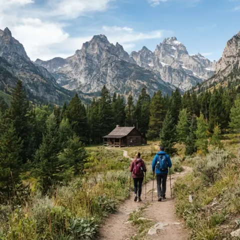 Death Canyon to Patrol Cabin