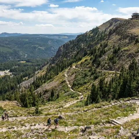 Mount Washburn via Dunraven Pass