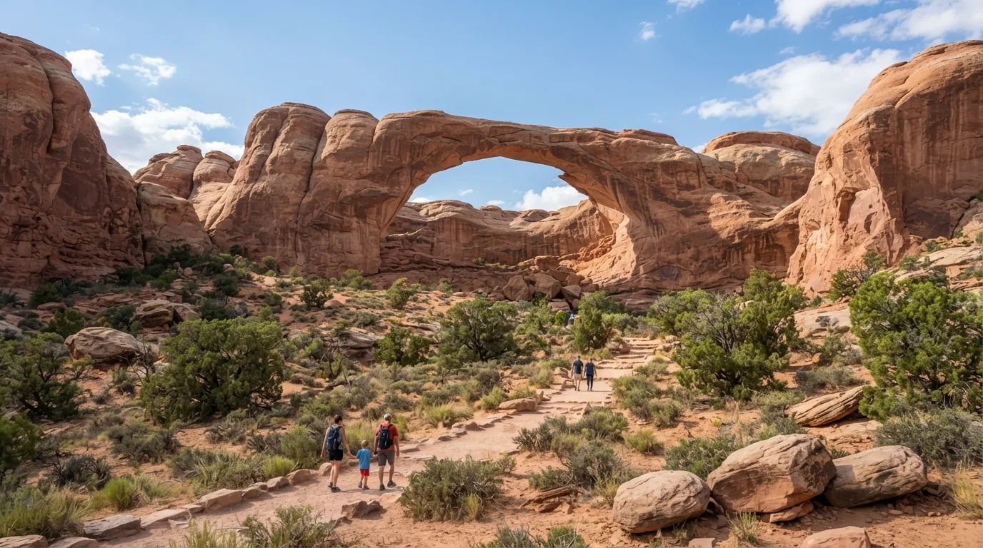 Skyline Arch Trail hiking trail image
