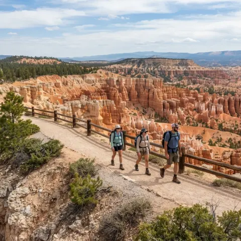 Rim Trail from Bryce Point to Sunrise Point
