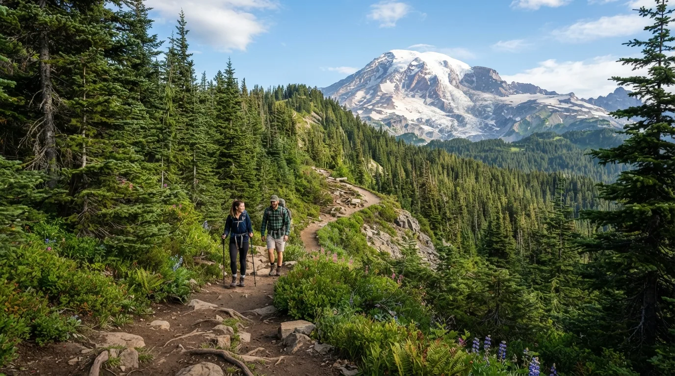 Rampart Ridge Loop hiking trail image