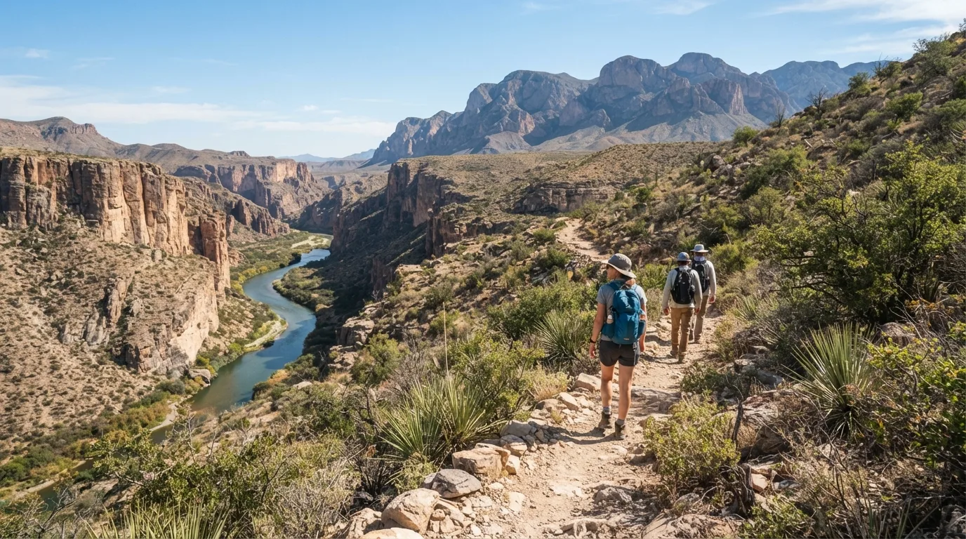 Hot Springs Canyon Trail hiking trail image
