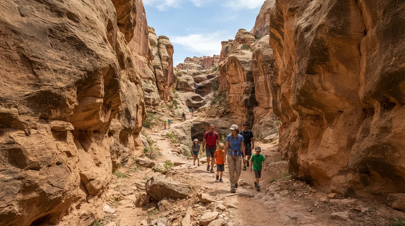 Capitol Gorge Trail to the Tanks hiking trail image