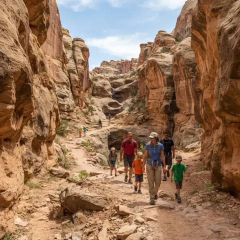 Capitol Gorge Trail to the Tanks