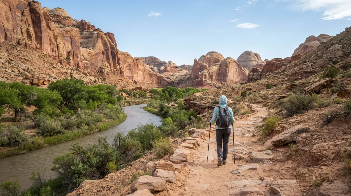 Fremont River Trail hiking trail image