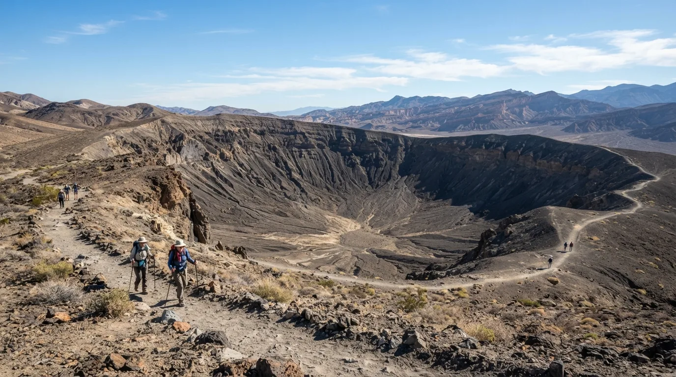 Ubehebe Crater Loop hiking trail image