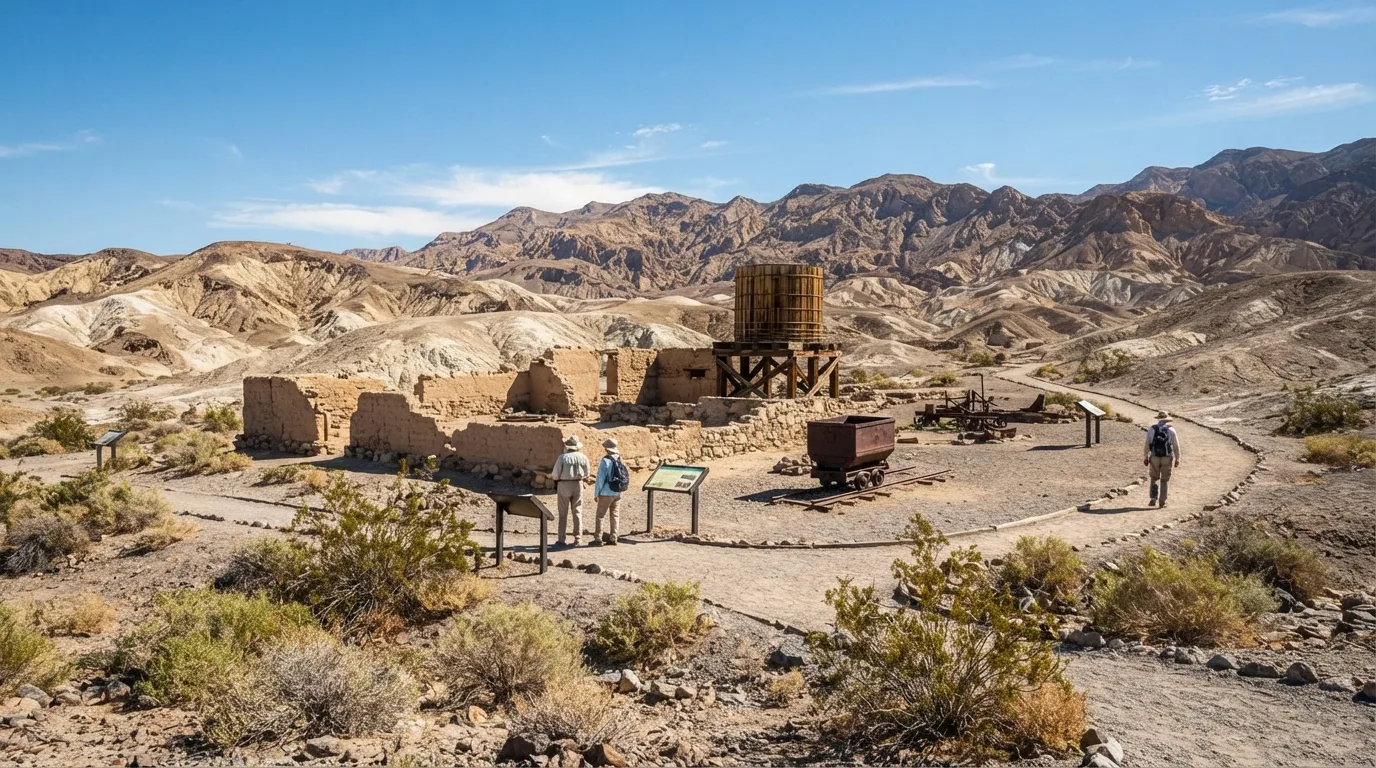 Harmony Borax Works Trail hiking trail image