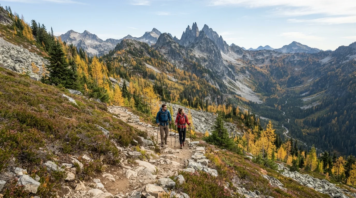 Easy Pass Trail hiking trail image