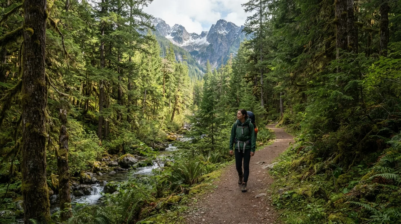Stetattle Creek Trail hiking trail image