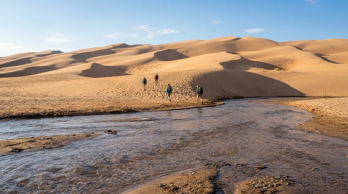 Medano Creek and Dunes Walk hiking trail image