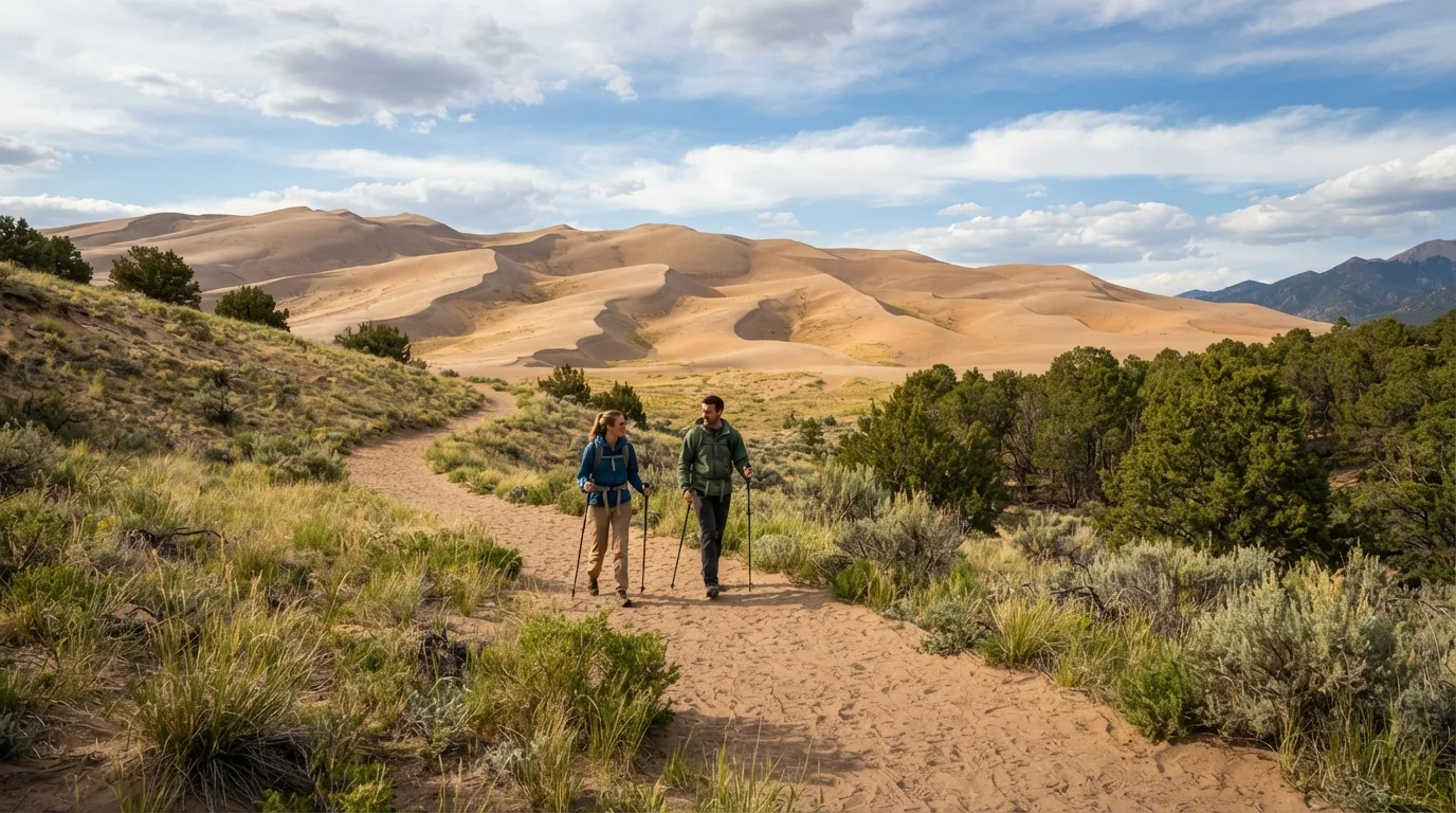 Sand Ramp Trail Short Hike hiking trail image