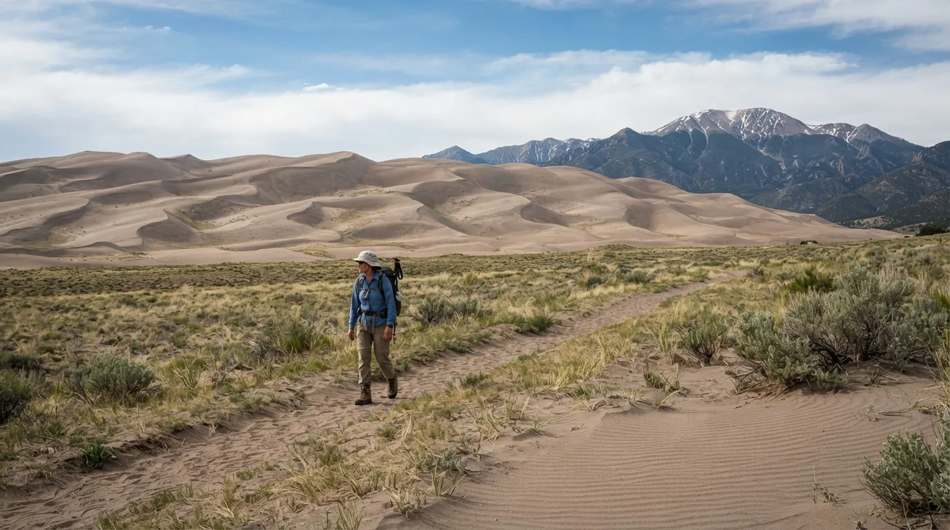 Dunes Backcountry Loop via Sand Ramp Trail hiking trail image