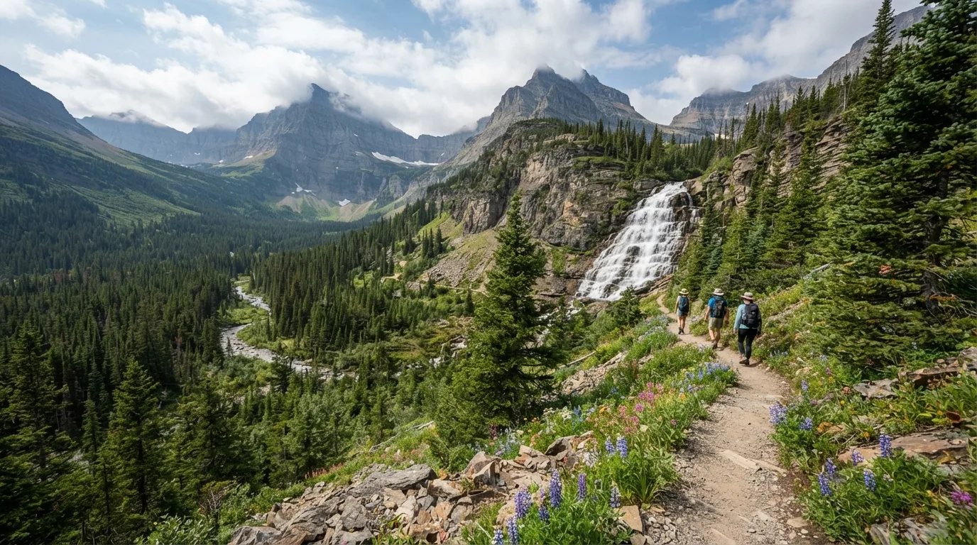 Appistoki Falls Trail hiking trail image