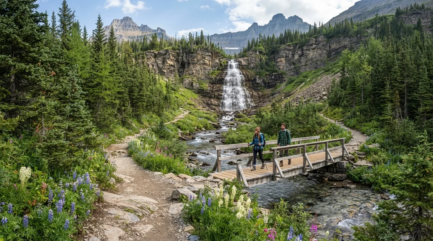 Aster Falls Trail hiking trail image