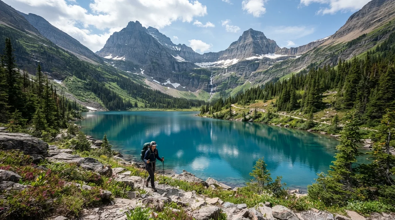 Cobalt Lake Trail hiking trail image