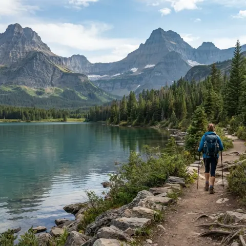 Upper Two Medicine Lake Trail