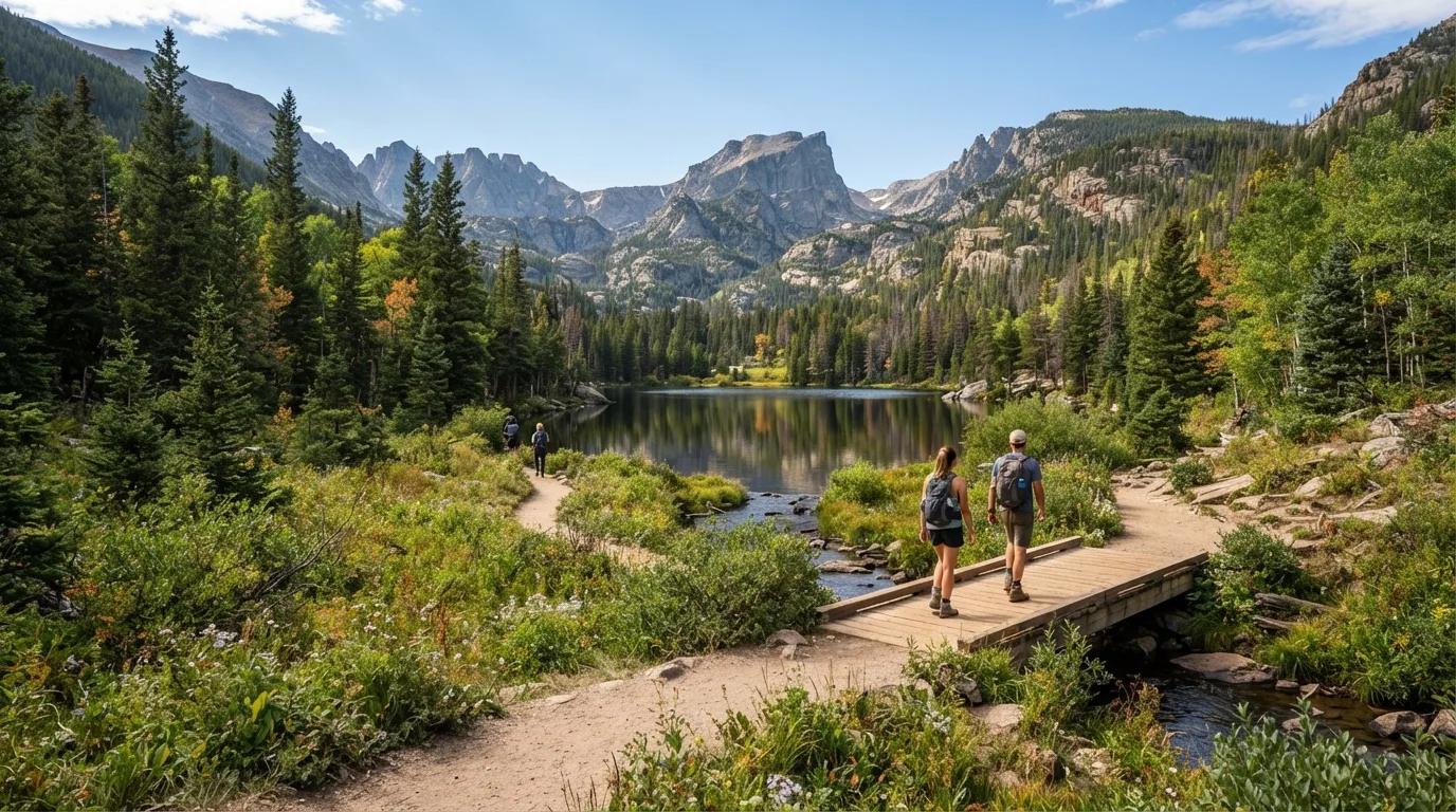 Cub Lake Trail hiking trail image