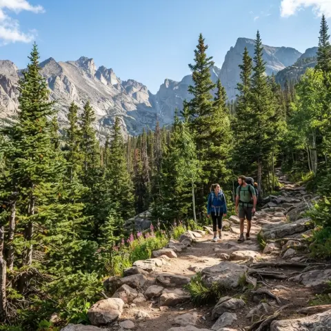 Ypsilon Lake Trail