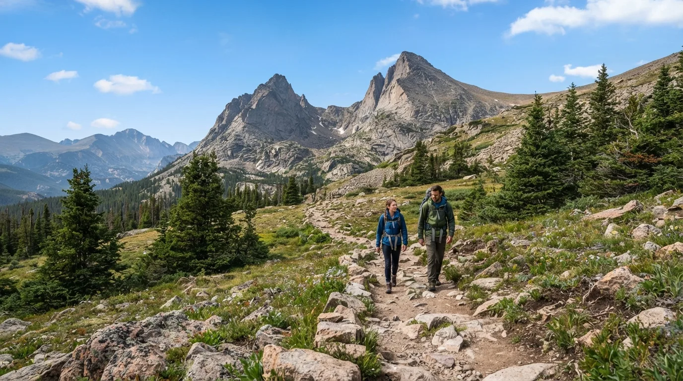 Twin Sisters Peak Trail hiking trail image