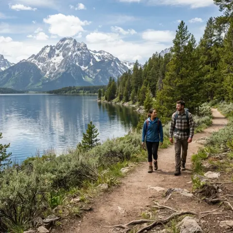 Colter Bay Lakeshore Trail