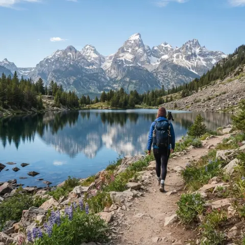 Lake Solitude Trail