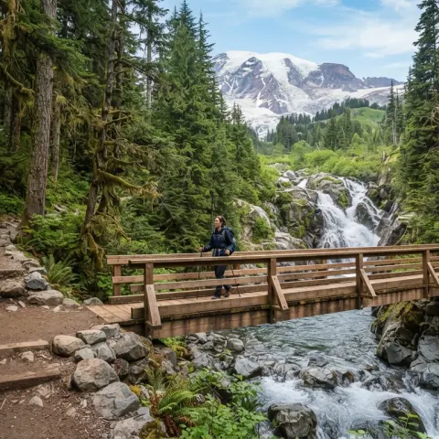 Carter Falls and Madcap Falls Trail