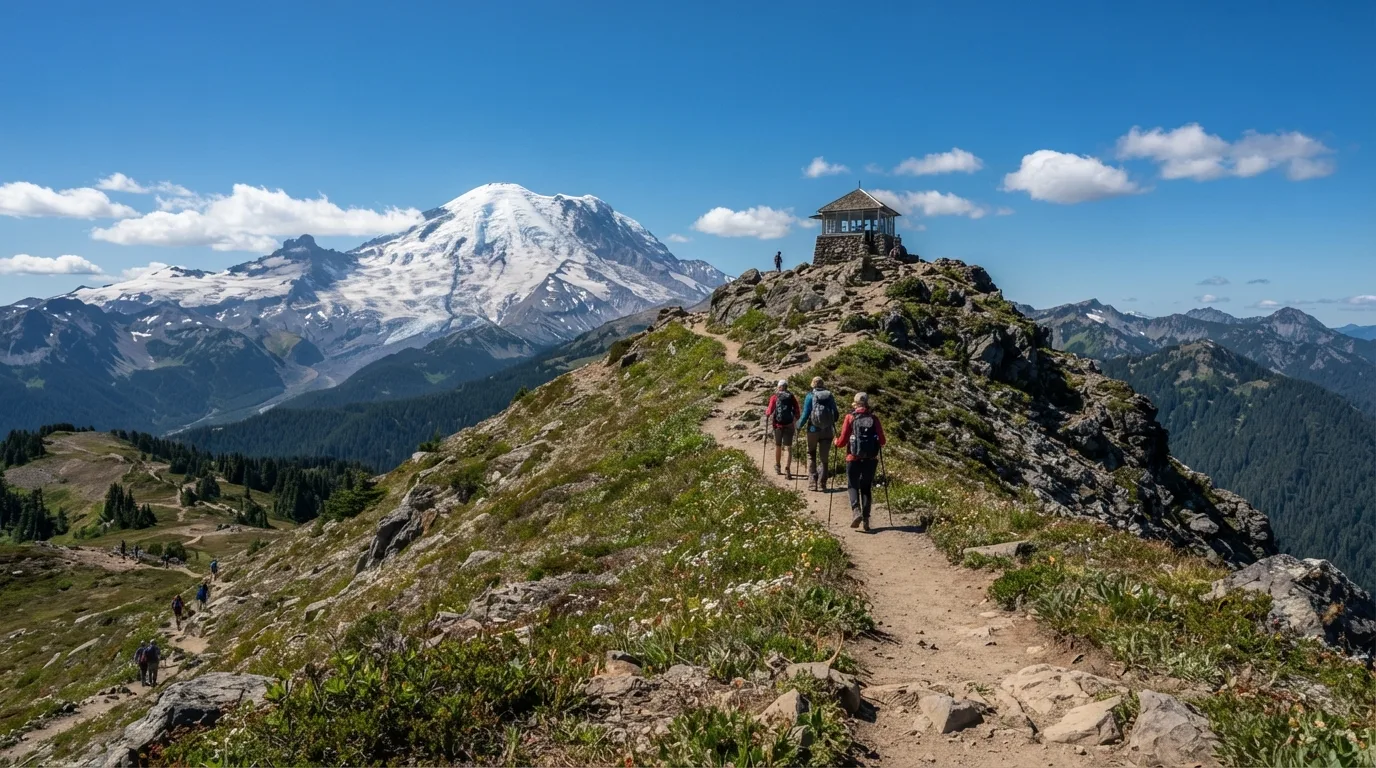 Mount Fremont Lookout Trail hiking trail image