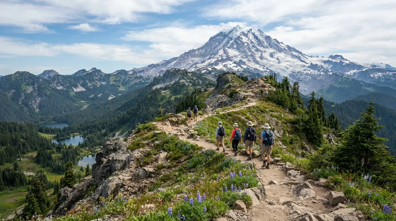 Sourdough Ridge Trail hiking trail image