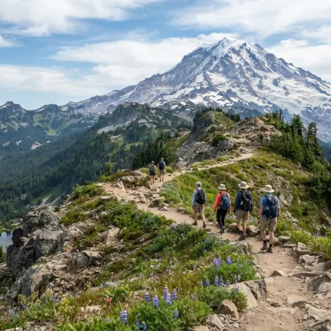 Sourdough Ridge Trail