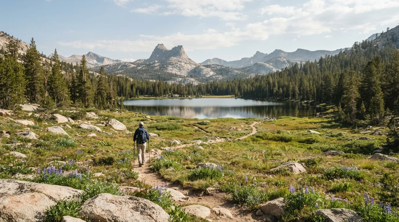 Ostrander Lake Trail hiking trail image