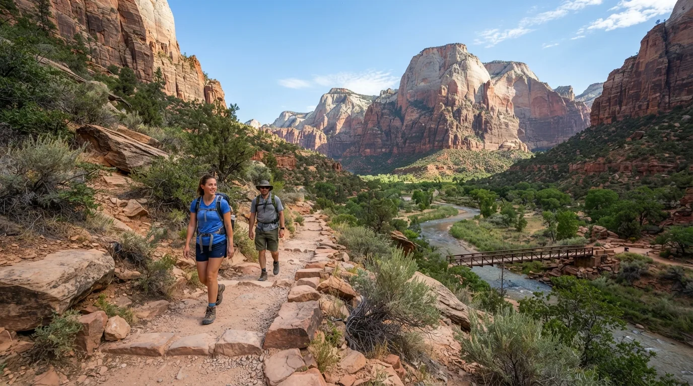 Kayenta and Emerald Pools Loop hiking trail image