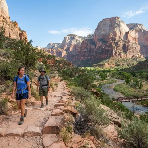 Kayenta and Emerald Pools Loop