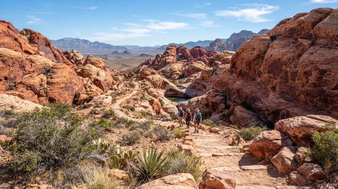 Calico Tanks Trail at Red Rock Canyon hiking trail image
