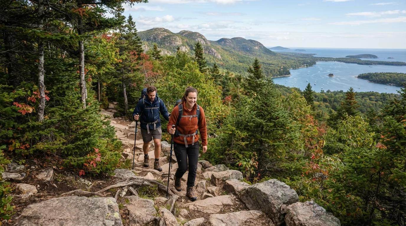 Saint Sauveur Mountain Trail hiking trail image