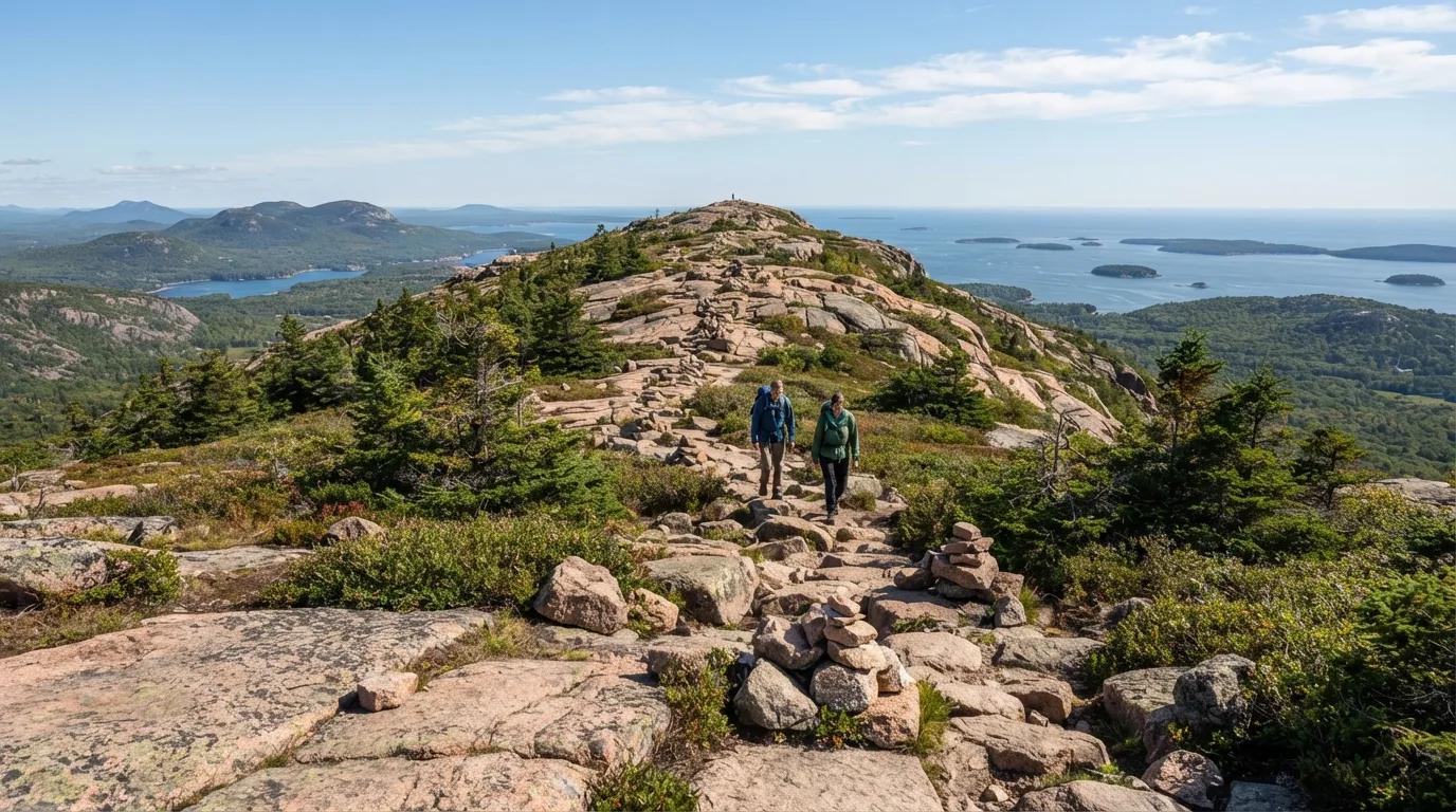 Sargent Mountain Trail hiking trail image