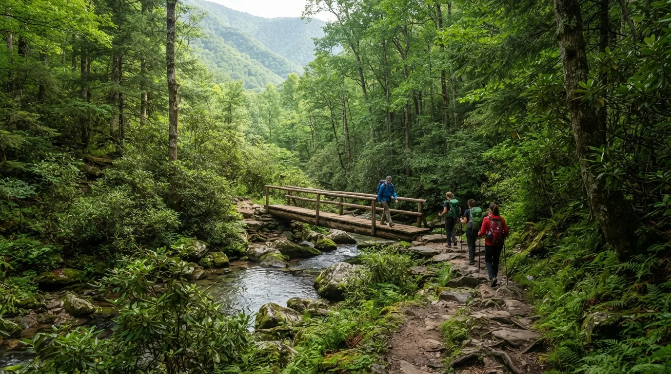 Kephart Prong Trail hiking trail image