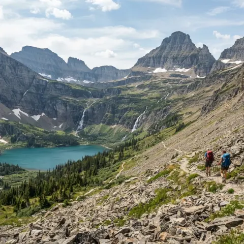 Gunsight Pass Trail