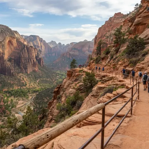 Canyon Overlook Trail in Zion