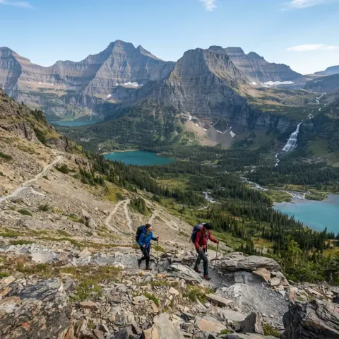 Swiftcurrent Lookout Trail