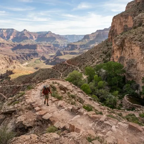 Hermit Trail to Santa Maria Spring