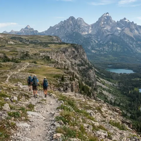Death Canyon Shelf Trail