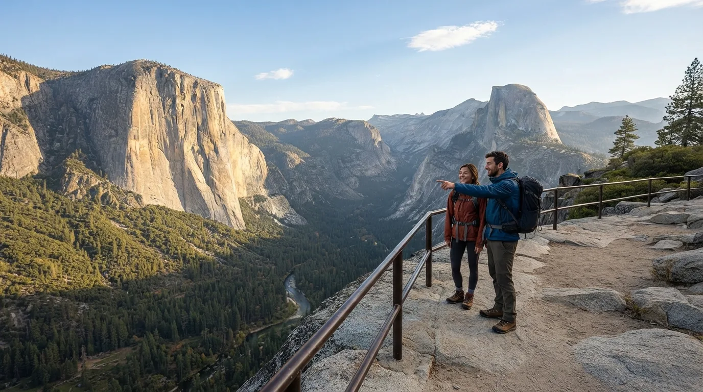 Taft Point Trail hiking trail image