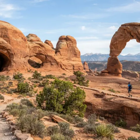 Pine Tree Arch and Tunnel Arch