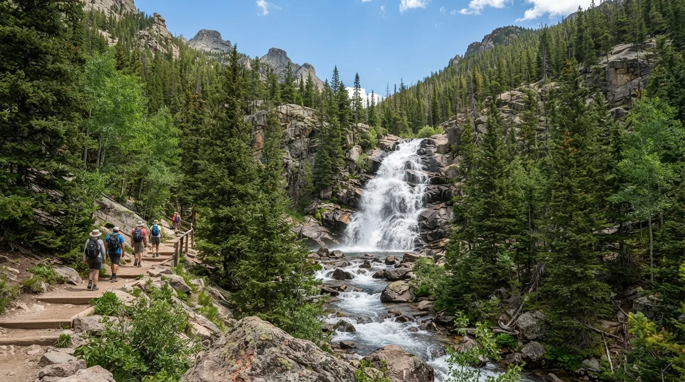 Alberta Falls Trail hiking trail image