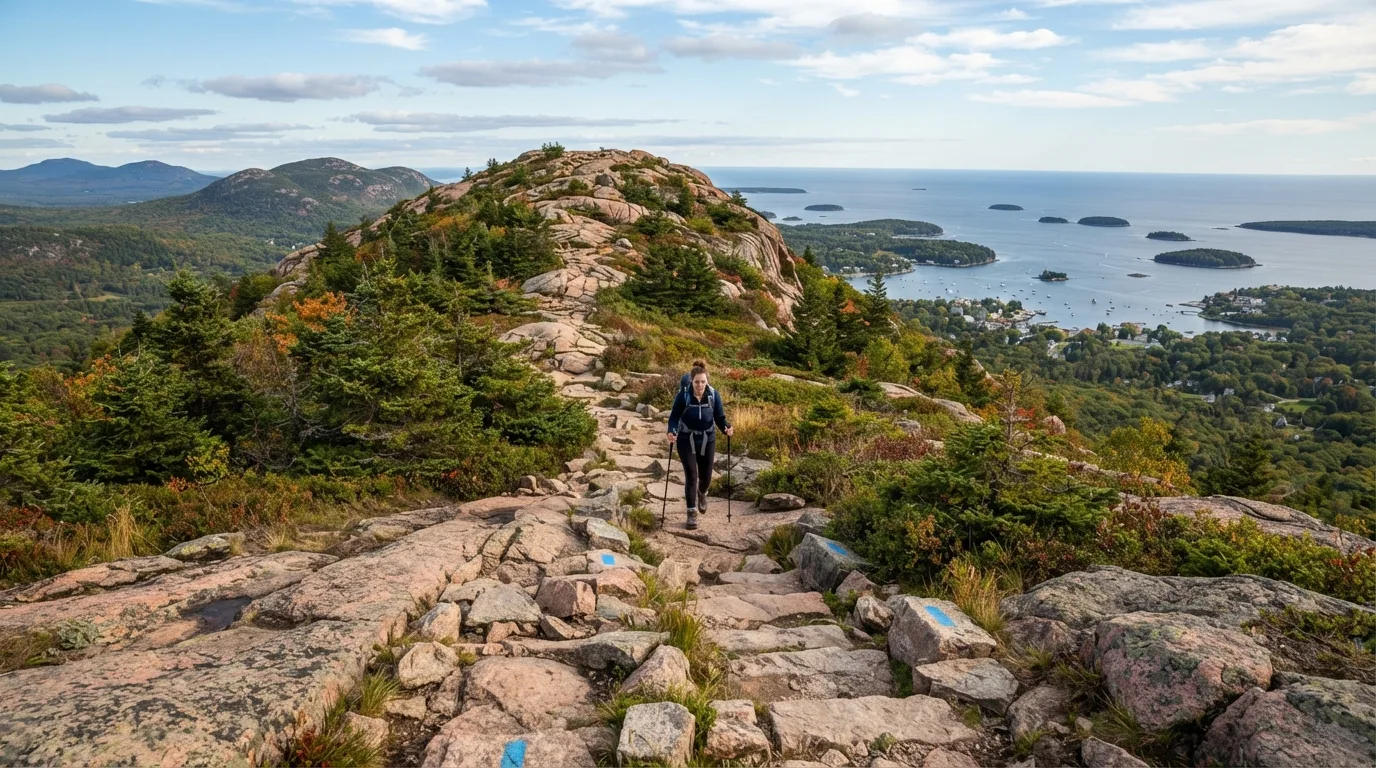 Cadillac North Ridge Trail hiking trail image