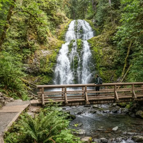 Marymere Falls Trail