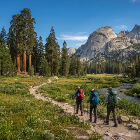 High Sierra Trail to Bearpaw Meadow