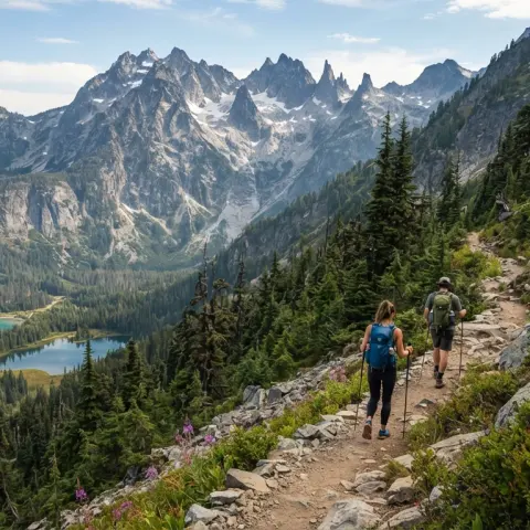 Fourth of July Pass Trail